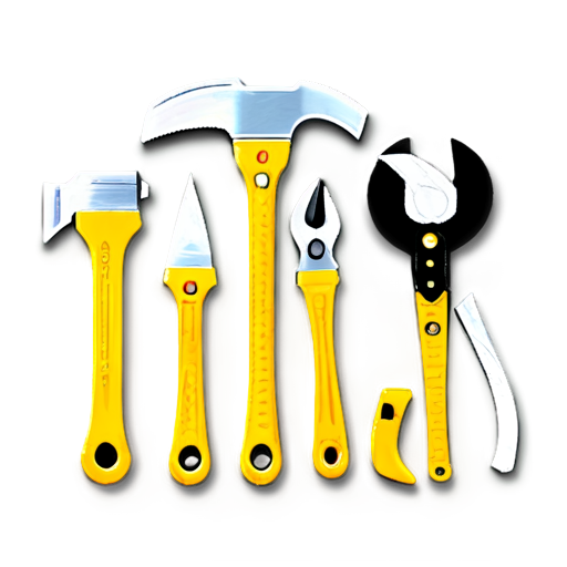construction tools store, gear - icon | sticker