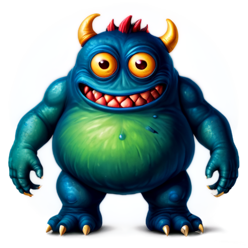 Bloated Monster icon - icon | sticker