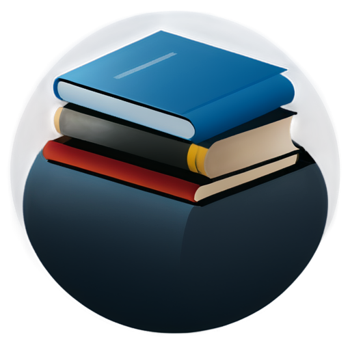 School subject, books - icon | sticker