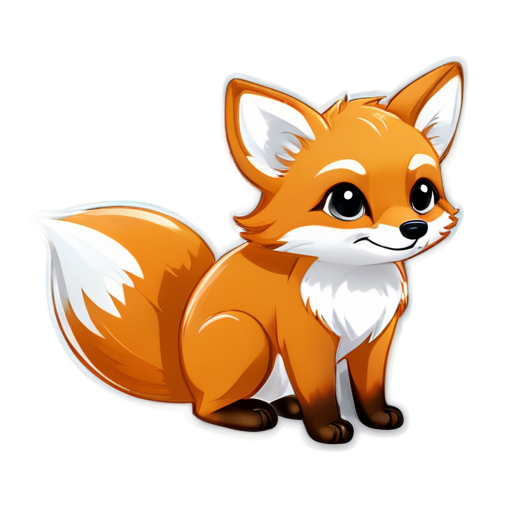 Fox 🦊🐊 - icon | sticker