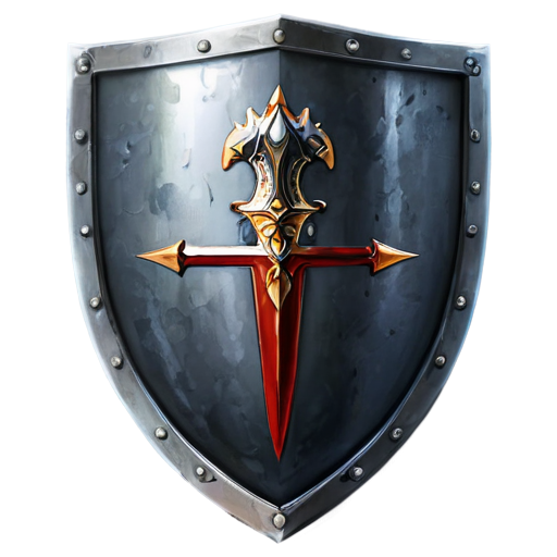 knight shield icon - icon | sticker