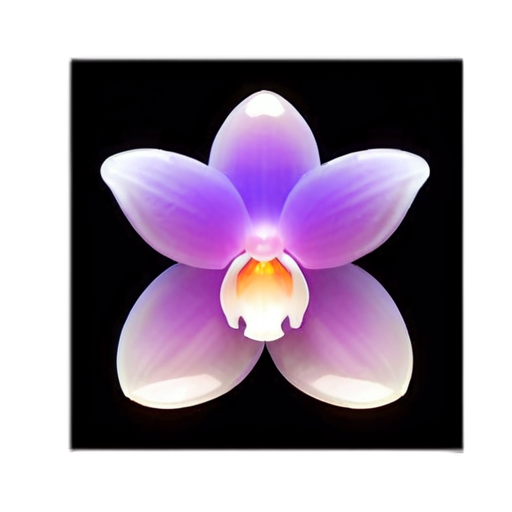 vanda orchid - icon | sticker