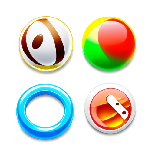 Сгенерируй логотип game center с надписью game center - icon | sticker