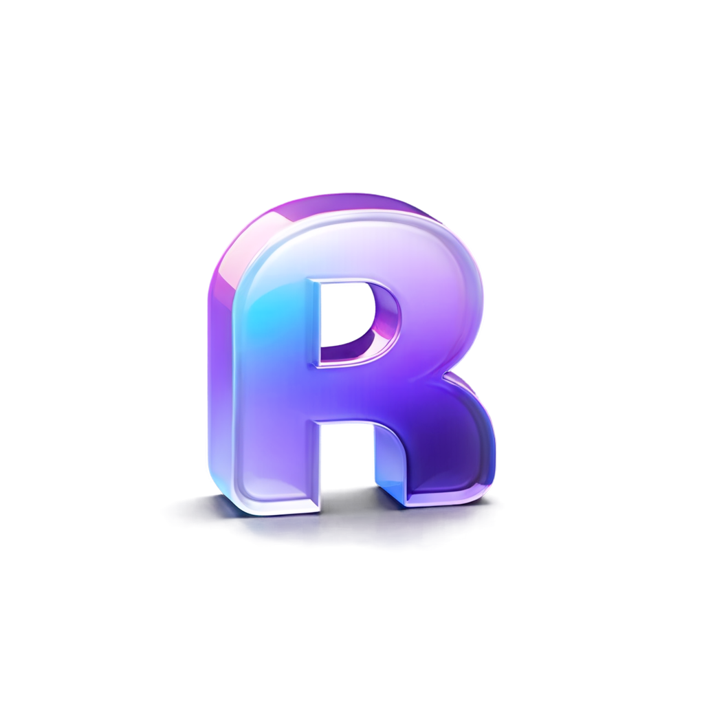 A company logo, stylized capital letter B, playground theme, overall purple color scheme - icon | sticker