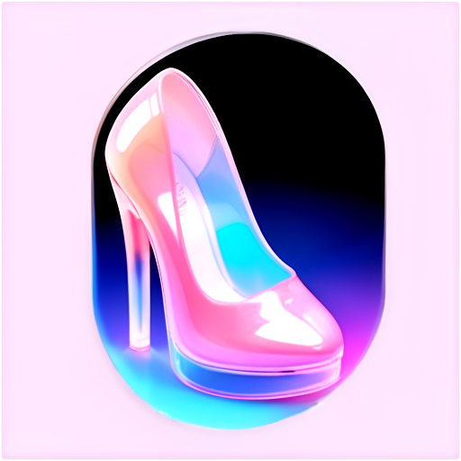 femdom latex heels - icon | sticker