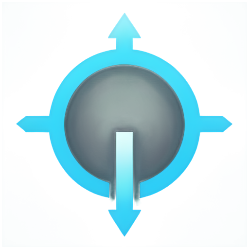 warp teleport on minecraft Teleport Marker of two arrows and portal - icon | sticker