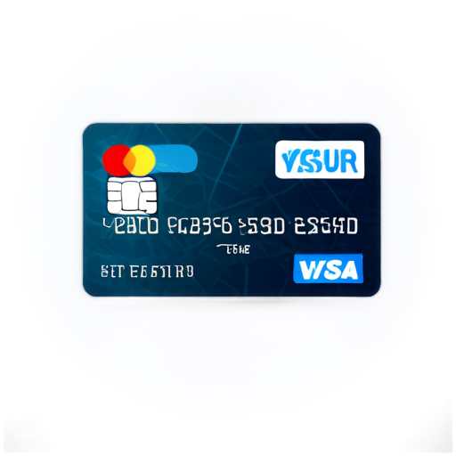cartoon credit card - icon | sticker