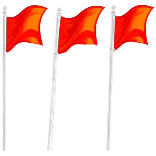 2d red flag sprite - icon | sticker