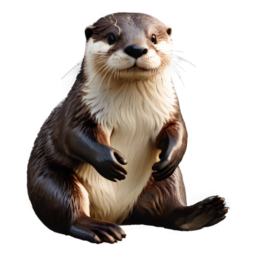 Otter psychotherapist - icon | sticker