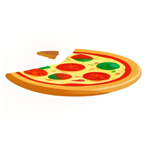 hand drawed gta 5 theme pizza - icon | sticker