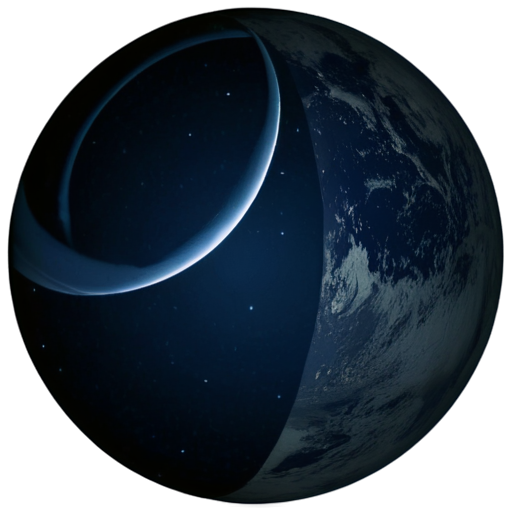 With the "Earth" as the element, an ellipse with the movement trajectory of the moon appears diagonally outside the earth. The LOGO fits some ideas about the community, and the overall graphics are of a simple type - icon | sticker