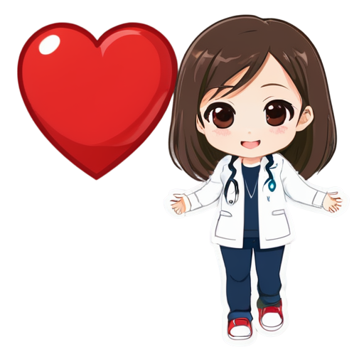 heart health - icon | sticker