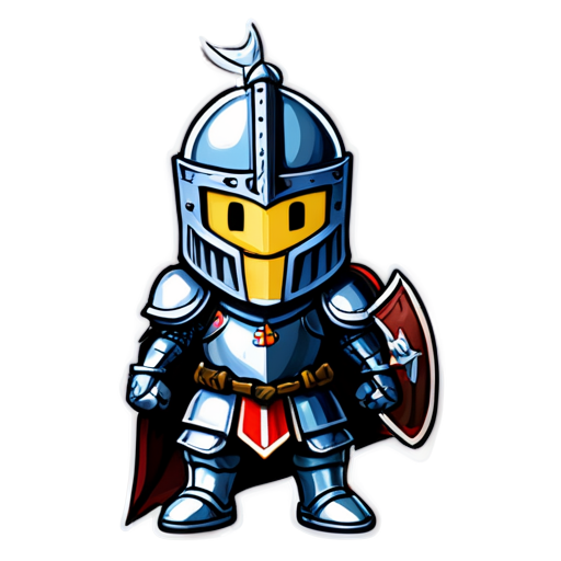 laughing knight - icon | sticker