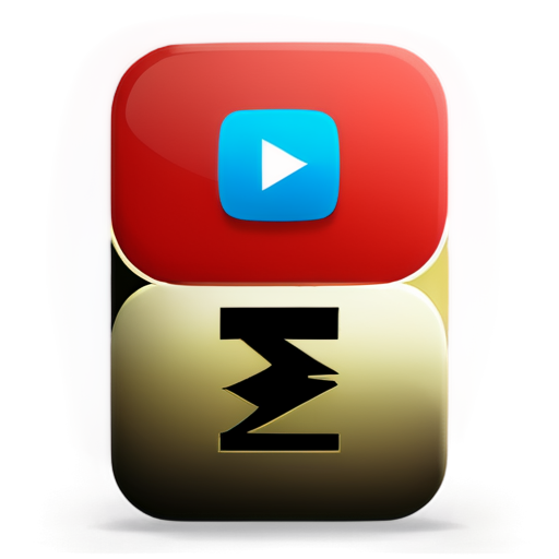An icon for a content creator's youtube channel who teaches programming - icon | sticker