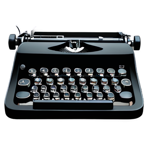 typewriter - icon | sticker