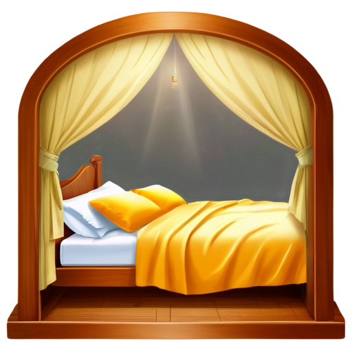 a cozy place to sleep - icon | sticker