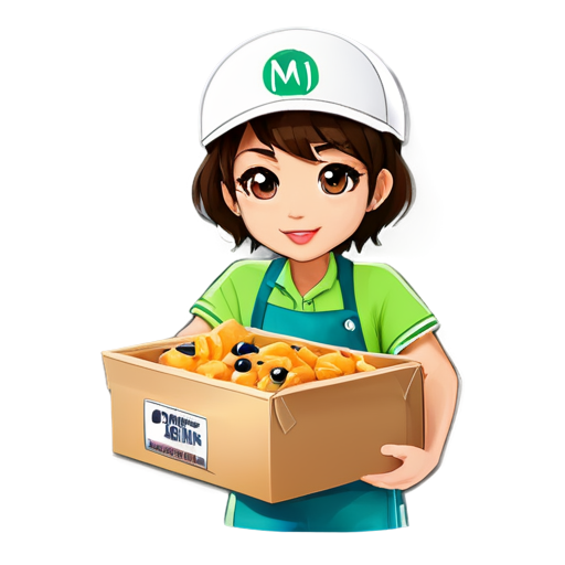 Icon for food delivery named MealMagic. Only MM in logo in food style - icon | sticker