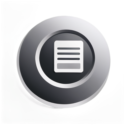 Icon representing - " new client registration process ", flat vector, black and white - icon | sticker