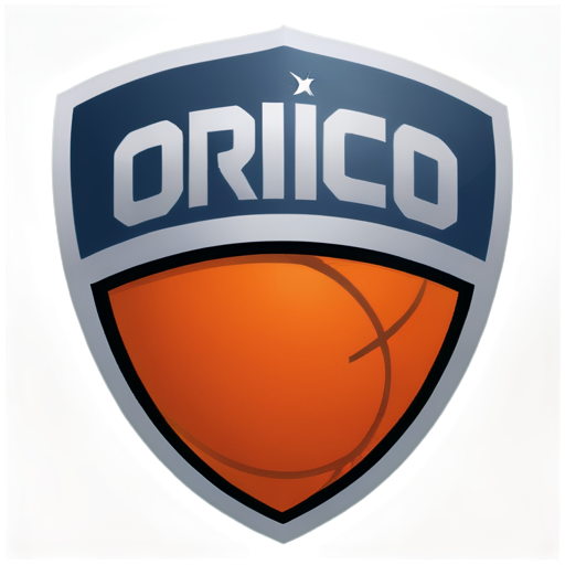 logo of the Orion basketball team, in the shield - icon | sticker