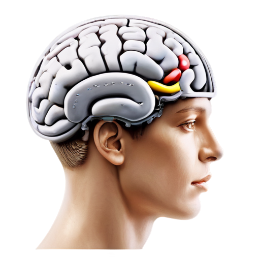 technology brain - icon | sticker