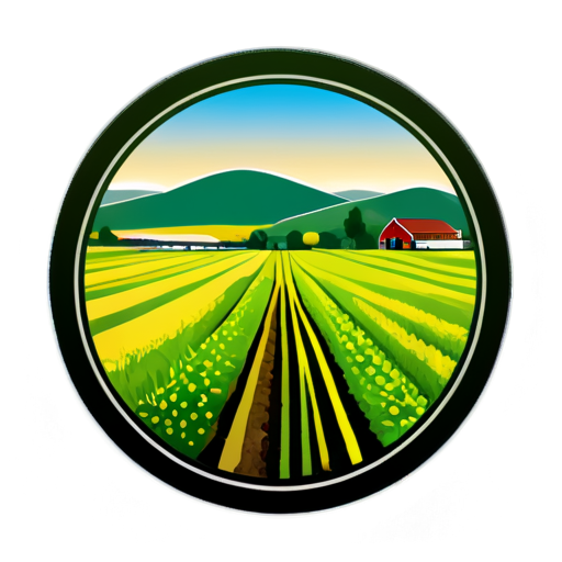 farmland logo - icon | sticker