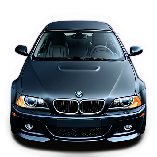 Bmw e46 coupe - icon | sticker