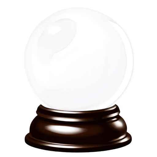 crystal ball - icon | sticker