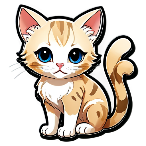 cat - icon | sticker