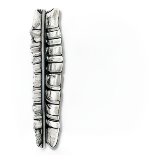 draw a logo spine and under it the text kinezium medical center - icon | sticker