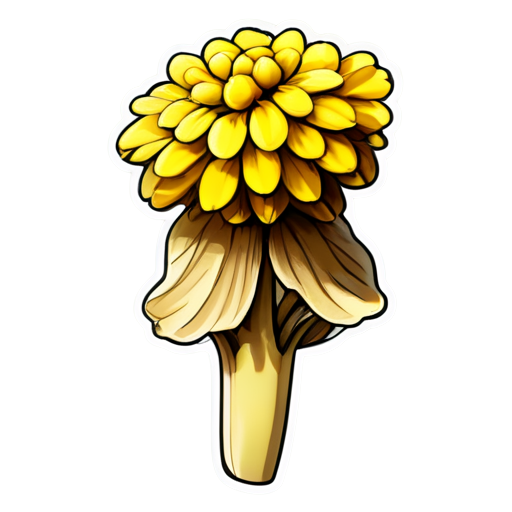 wild jerusalem artichoke - icon | sticker