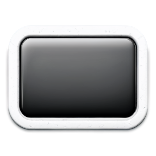 rectangle brick button - icon | sticker