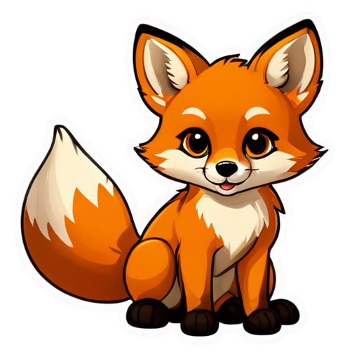 Fox builder - icon | sticker