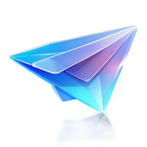 paper airplane - icon | sticker