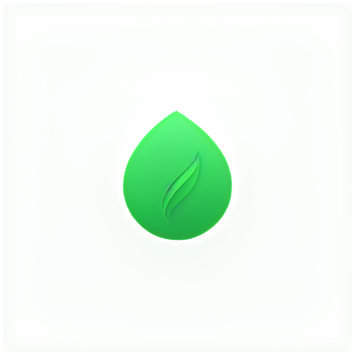 a crypocurrency named EcoPulse: Green as the main colour. - icon | sticker