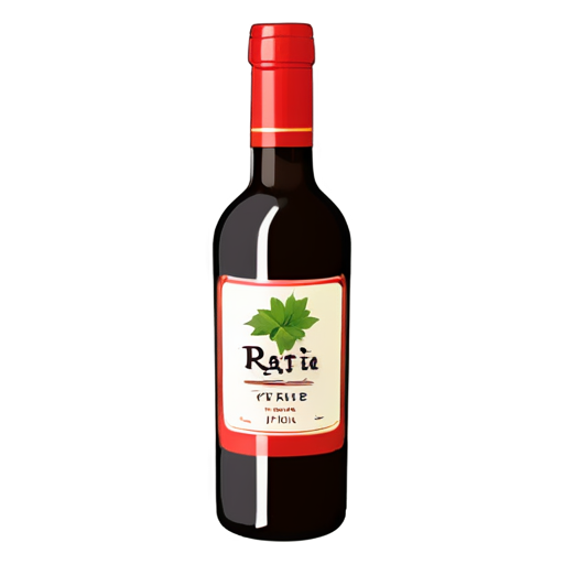 Ratafia, Bottle of vine, Drink, Simple, Minimalist, Cool - icon | sticker