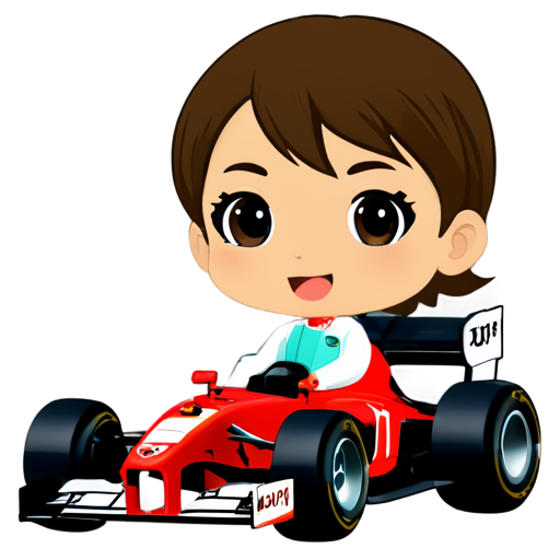 Formula 1 car - icon | sticker