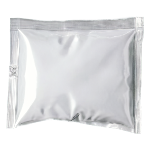 open zip lock bag of cocaine. - icon | sticker