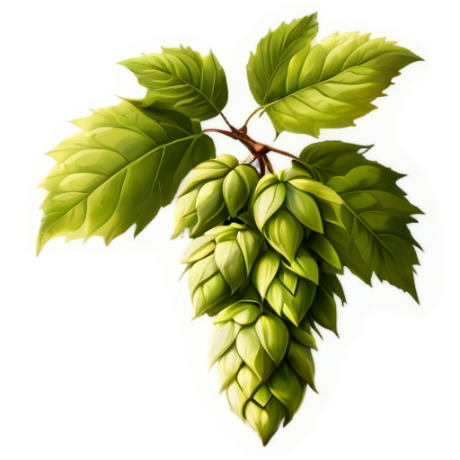 medieval hops, paint style - icon | sticker