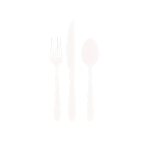 logo for a team that polishes cutlery - icon | sticker