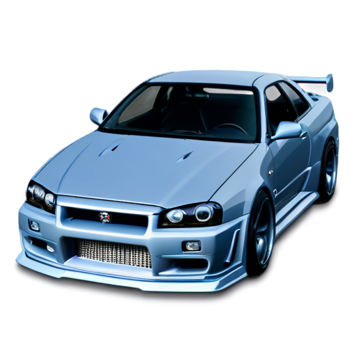 nissan,skyline,r34,gtr - icon | sticker