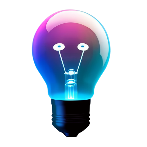 A lightbulb or a thinking face icon to represent creativity and personal reflection. - icon | sticker