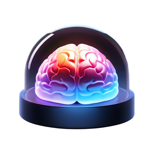 Obsidian second brain, fantasy colours - icon | sticker