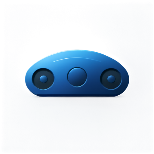 icon for company name radio equipment: JAVKHLAN SODNOMTSEREN in blue colors - icon | sticker