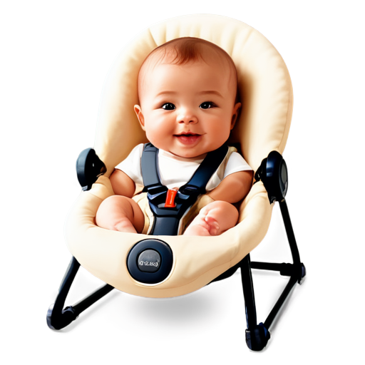 baby bouncers icon light beige no background - icon | sticker