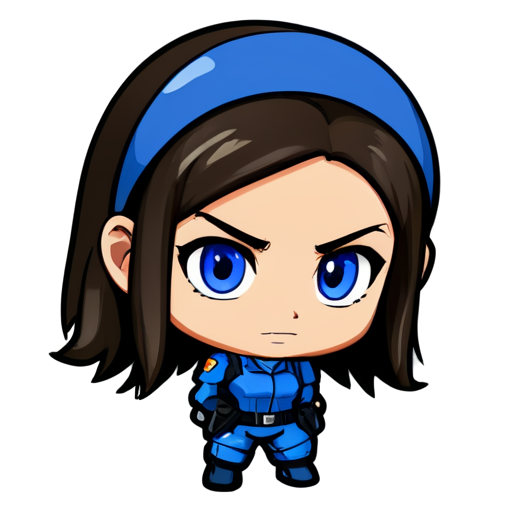 Jill Valentine - icon | sticker