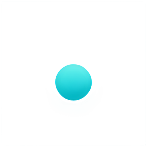 space background, dumpbell, simple, turquoise - icon | sticker