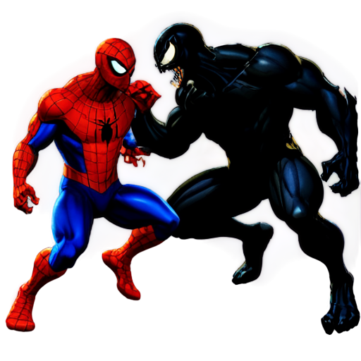 Venom Vs Spiderman - icon | sticker