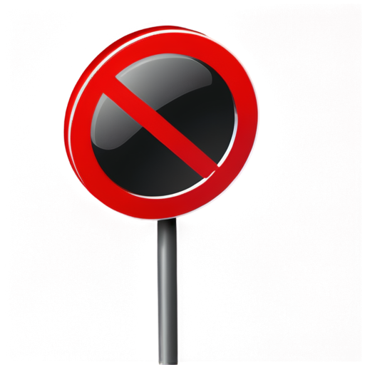 no sign icon - icon | sticker