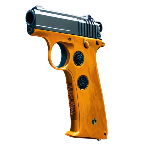 hand drawed gta 5 pistol - icon | sticker