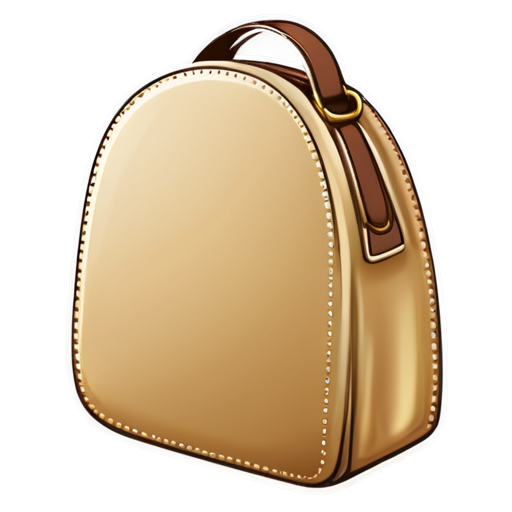 baby purse icon beige no background - icon | sticker